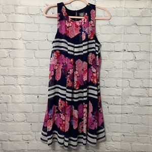 Vince Camuto Shift Dress Pleated